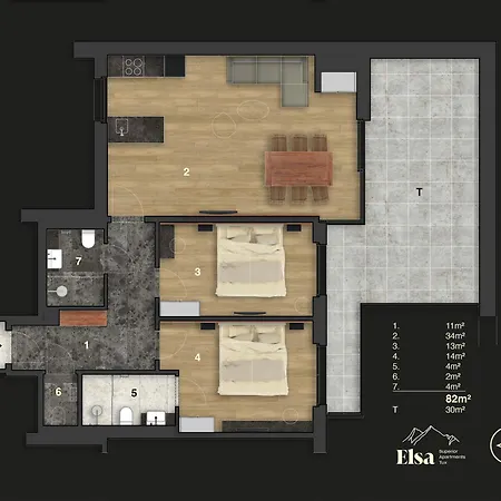 Apartamento Elsa *