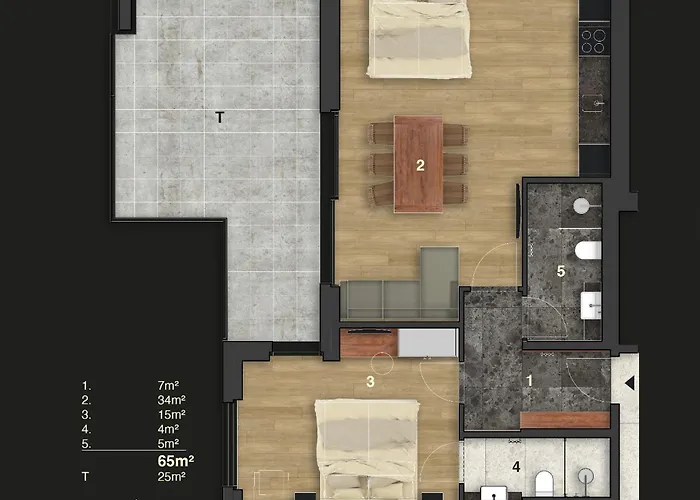 Elsa 公寓 图克斯