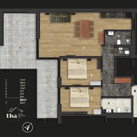 Apartamento Elsa Tux